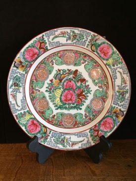 rose medallion plate