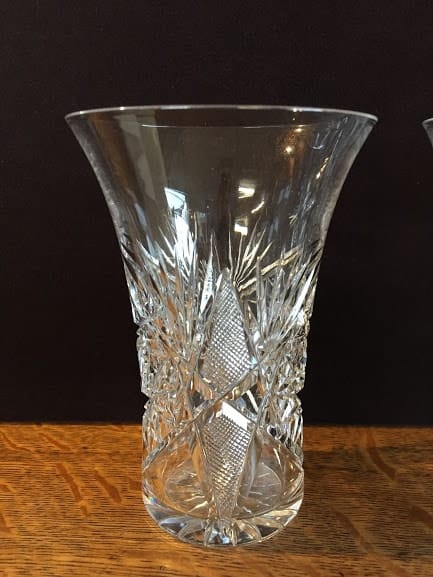 Cut Glass Crystal Tumblers