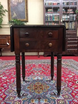antique two drawer table