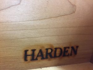 Harden Label