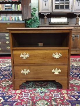 Stickley Cherry Two Drawer Cabinet