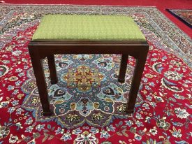 mahogany vanity bench