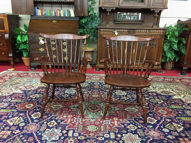 Jamestown Sterling Windsor Arm Chairs