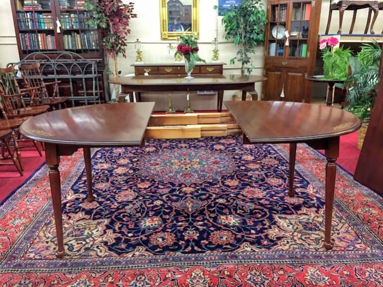 Best Price Hitchcock Dining Table with Two Leaves For Sale