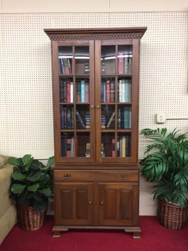 Custom Made Walnut Bookcase