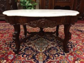 Victorian Marble Top Coffee Table