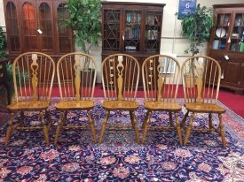 Bent Brothers Oak Windsor Chairs
