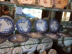 Blue and White Dessert Plates