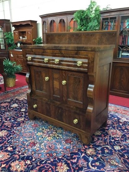 Antique Mahogany Serving Cabinet - Image 2