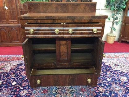 Antique Mahogany Serving Cabinet - Image 4