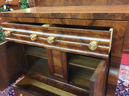Antique Mahogany Serving Cabinet - Image 5