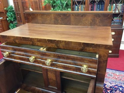 Antique Mahogany Serving Cabinet - Image 6