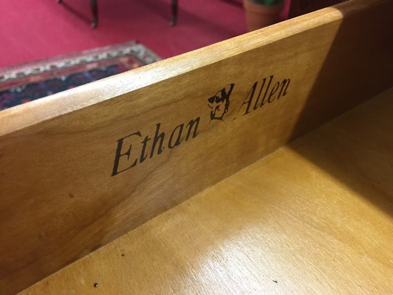 value of ethan allen furniture