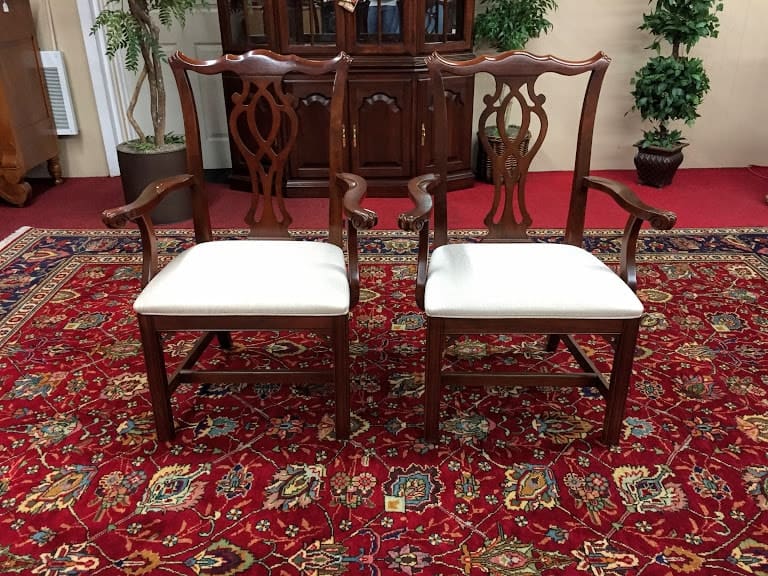 Knob Creek Chippendale Arm Chairs