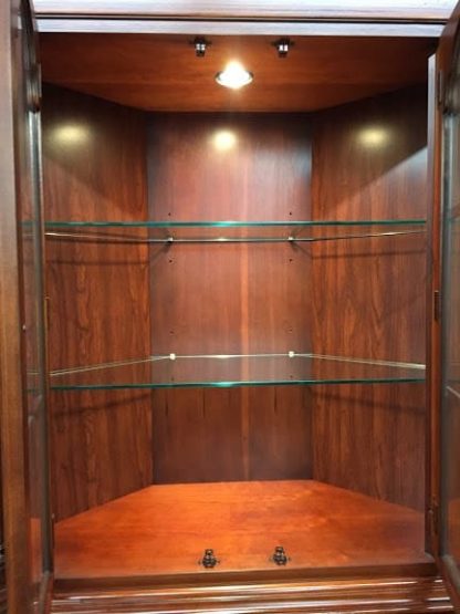 Thomasville Cherry Corner Cabinet - Image 4