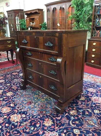 Antique Mahogany Victorian Chest - Image 10