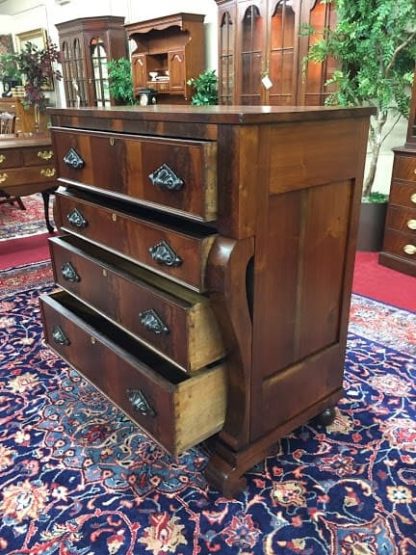 Antique Mahogany Victorian Chest - Image 6