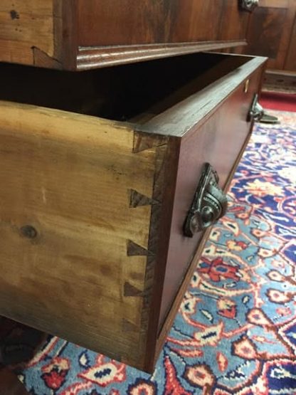 Antique Mahogany Victorian Chest - Image 4
