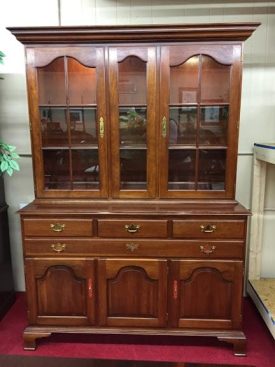 Hitchcock Cherry Hutch Cabinet