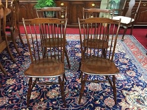 E.R. Buck Windsor Style Chairs