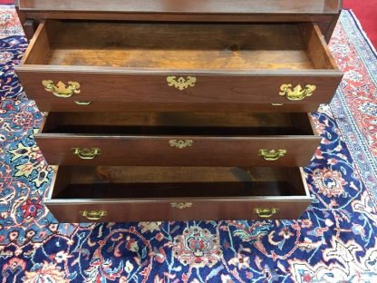 Vintage Tom Seely Solid Cherry Secretary Desk - Image 8