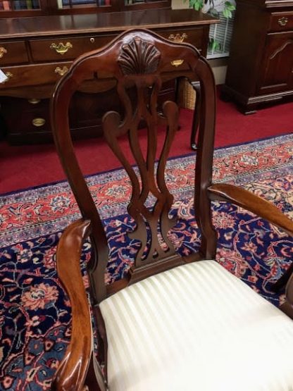 Councill Craftsmen Mahogany Arm Chairs - Image 5