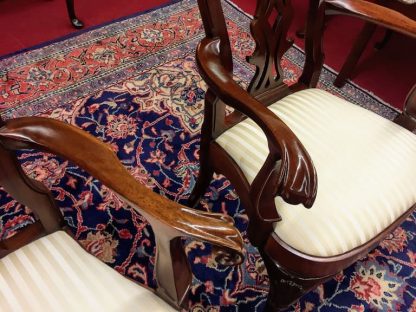 Councill Craftsmen Mahogany Arm Chairs - Image 6