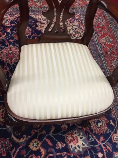 Councill Craftsmen Mahogany Arm Chairs - Image 8