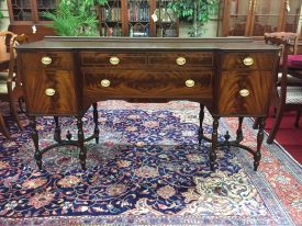 Flint and Horner Walnut and Mahogany Buffet