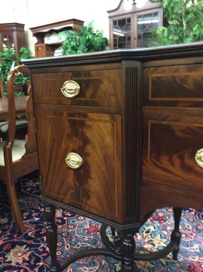 Flint and Horner Walnut and Mahogany Buffet - Image 4