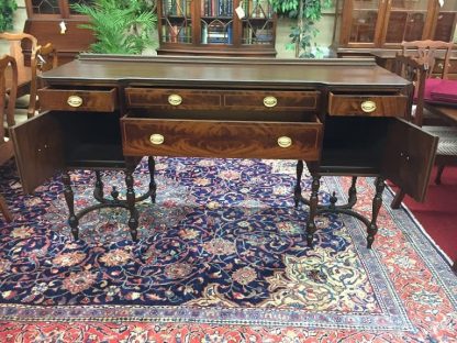 Flint and Horner Walnut and Mahogany Buffet - Image 2