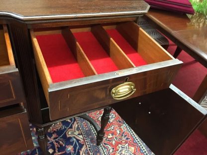 Flint and Horner Walnut and Mahogany Buffet - Image 10