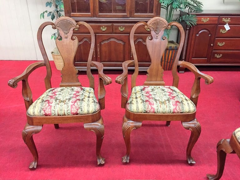 Bartley Collection Mahogany Arm Chairs