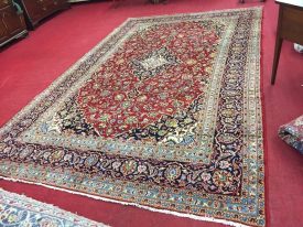 Kashan Persian Room Size Rug