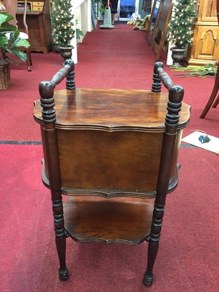 Antique Smoking Stand with Copper Lining 👍