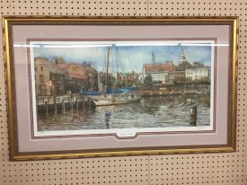 "annapolis City Dock" Print by Np Santoleri