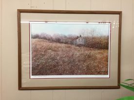 Harry Richardson "Golden Fields" Print - Signed and Framed