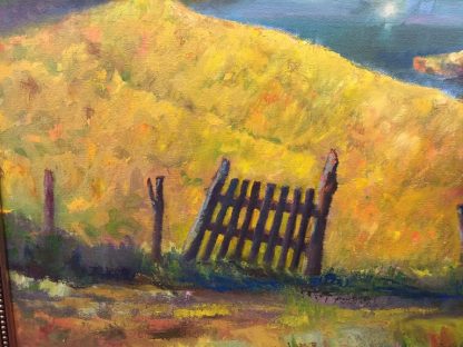Vintage Painting, Landscape, Original Artwork, Signed by Artist, Arlene Wise, Maryland Artist, “A View of Holland” - Image 6