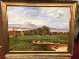Original Oil on Canvas, Signed "d. Ouellette"