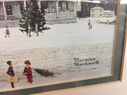 Norman Rockwell "Stockbridge Main Street at Christmas" - Image 5