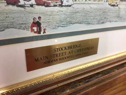 Norman Rockwell "Stockbridge Main Street at Christmas" - Image 12