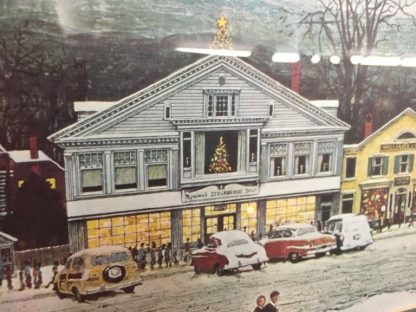 Norman Rockwell "Stockbridge Main Street at Christmas" - Image 11
