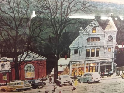 Norman Rockwell "Stockbridge Main Street at Christmas" - Image 10