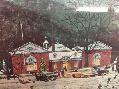 Norman Rockwell "Stockbridge Main Street at Christmas" - Image 9