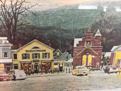 Norman Rockwell "Stockbridge Main Street at Christmas" - Image 8
