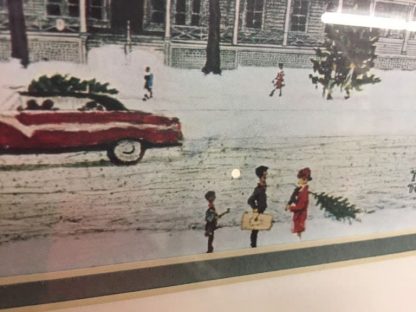 Norman Rockwell "Stockbridge Main Street at Christmas" - Image 6