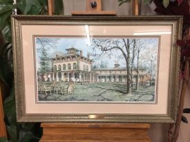 "the Southern Mansion" Print by Np Santoleri