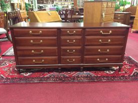 Union National Cherry Triple Dresser