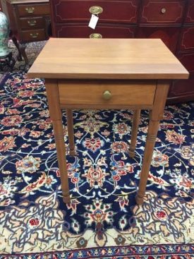 One Drawer Walnut Stand