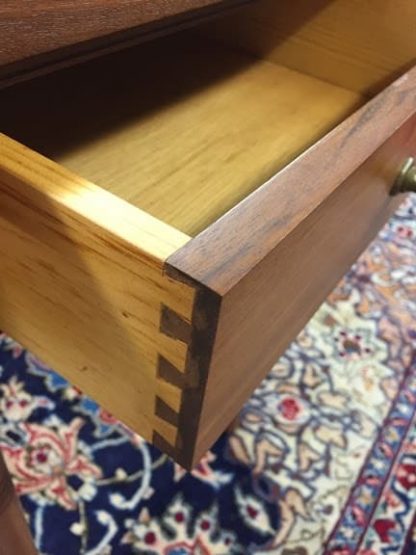 One Drawer Walnut Stand - Custom Made - Image 4